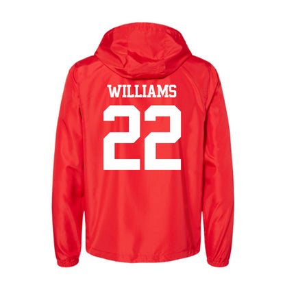 BU - NCAA Men's Soccer : Dylan Williams - Windbreaker-1