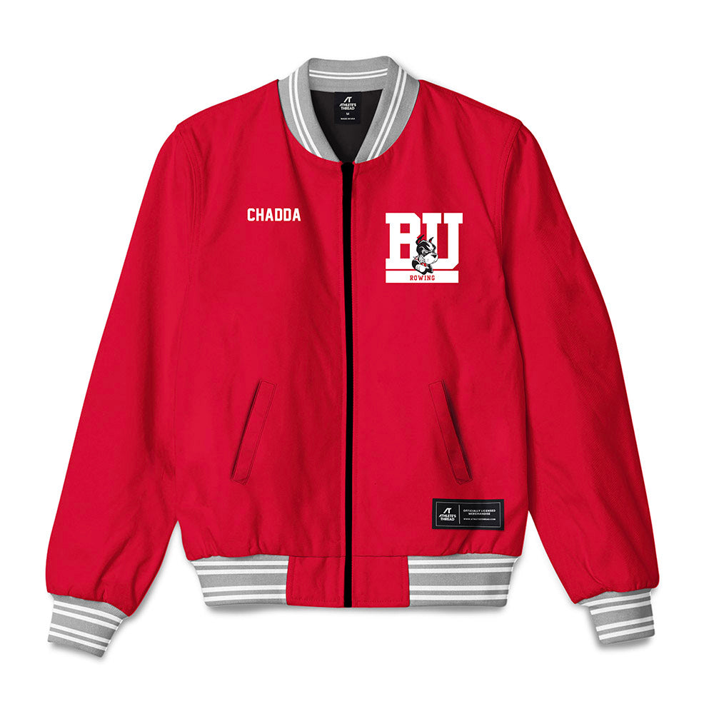 BU - NCAA Women's Rowing : Anshika Chadda - Bomber Jacket-0