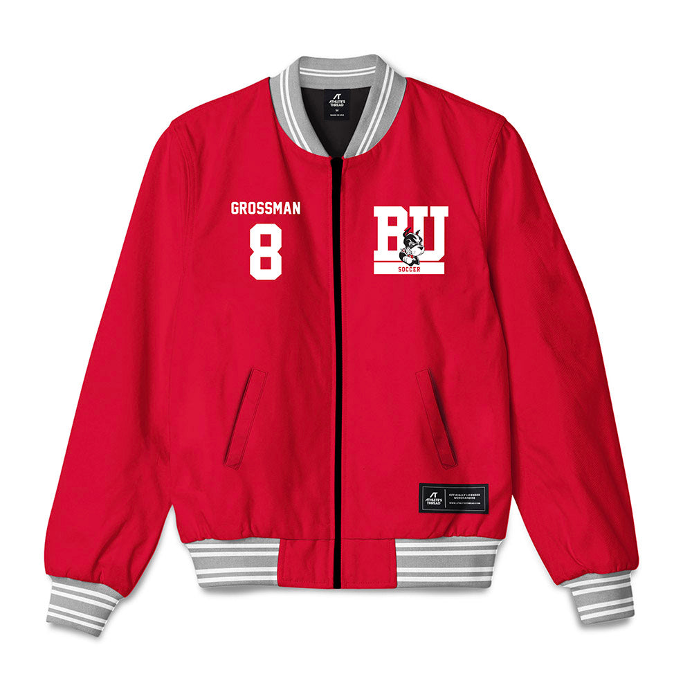 BU - NCAA Men's Soccer : Jack Grossman - Bomber Jacket-0