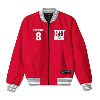 BU - NCAA Men's Soccer : Jack Grossman - Bomber Jacket-0