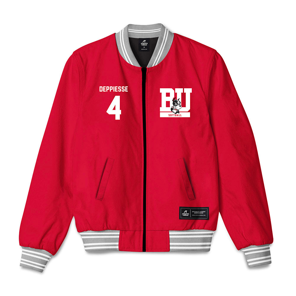 BU - NCAA Softball : Brooke Deppiesse - Bomber Jacket-0