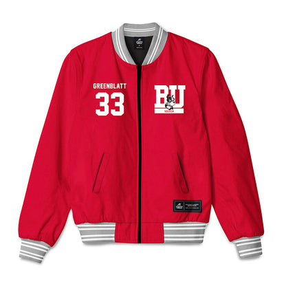 BU - NCAA Men's Soccer : Jonah Greenblatt - Bomber Jacket-0