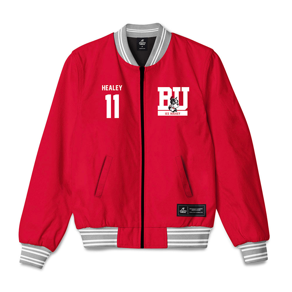 BU - NCAA Women's Ice Hockey : Sydney Healey - Bomber Jacket-0