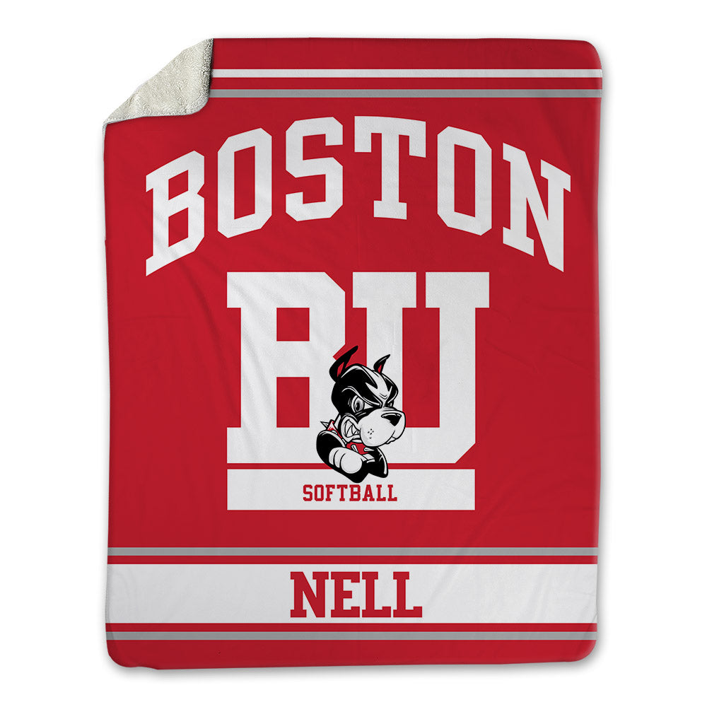 BU - NCAA Softball : Danika Nell - Blanket-0