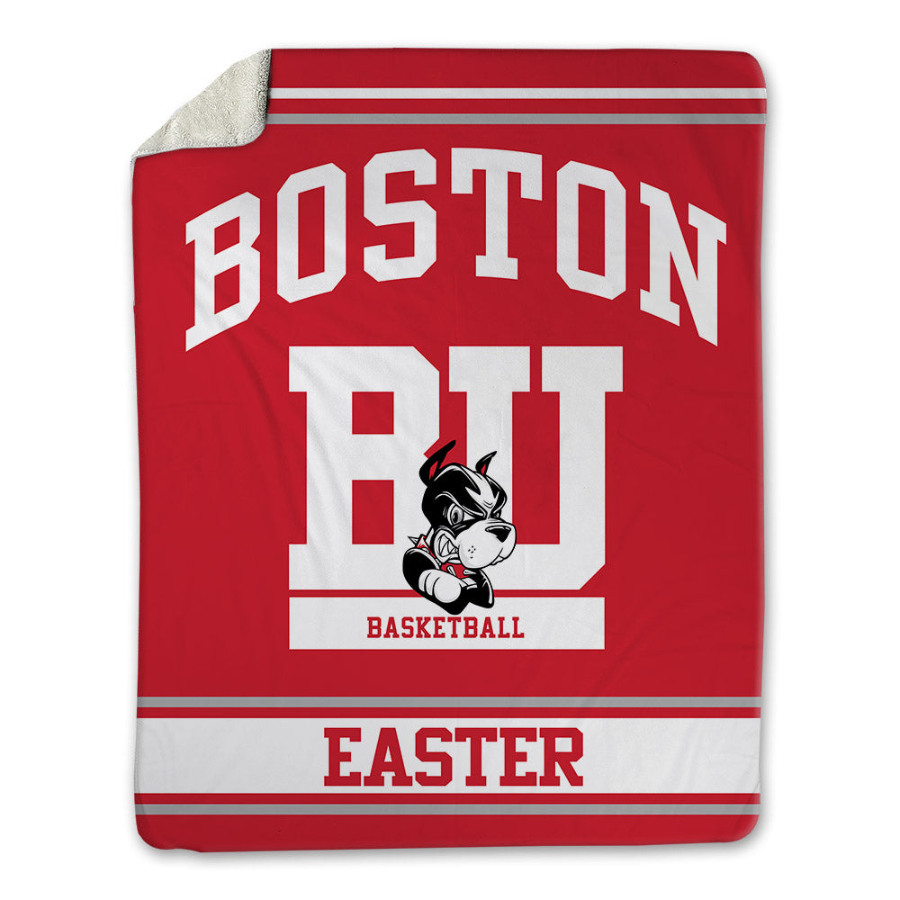 BU - NCAA Men's Basketball : Jelani Easter - Blanket-0