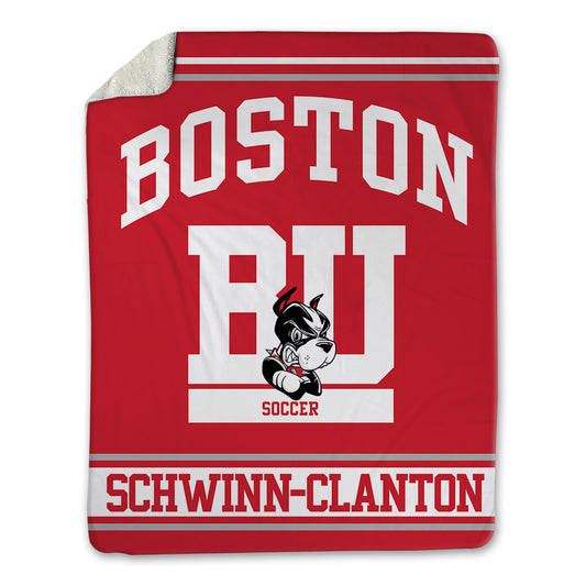 BU - NCAA Women's Soccer : Ariana Schwinn-Clanton - Blanket-0
