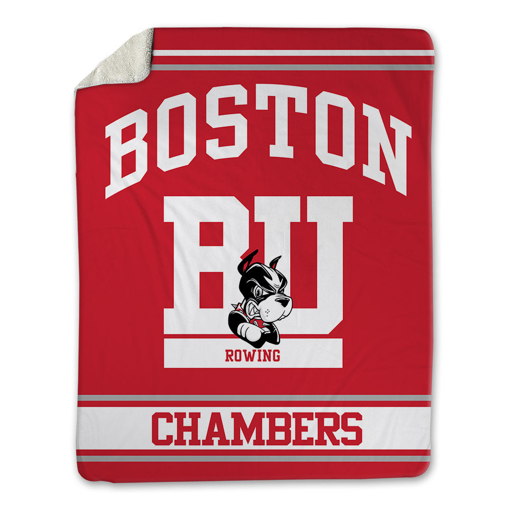 BU - NCAA Women's Rowing : Katie Chambers - Blanket-0