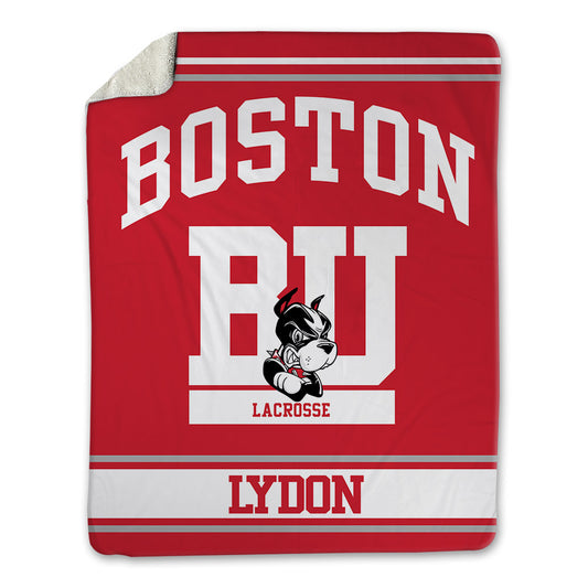 BU - NCAA Men's Lacrosse : Luke Lydon - Blanket-0