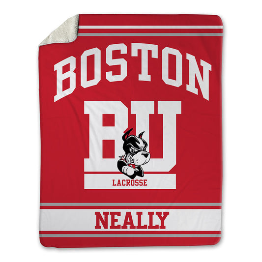 BU - NCAA Men's Lacrosse : Trey Neally - Blanket-0