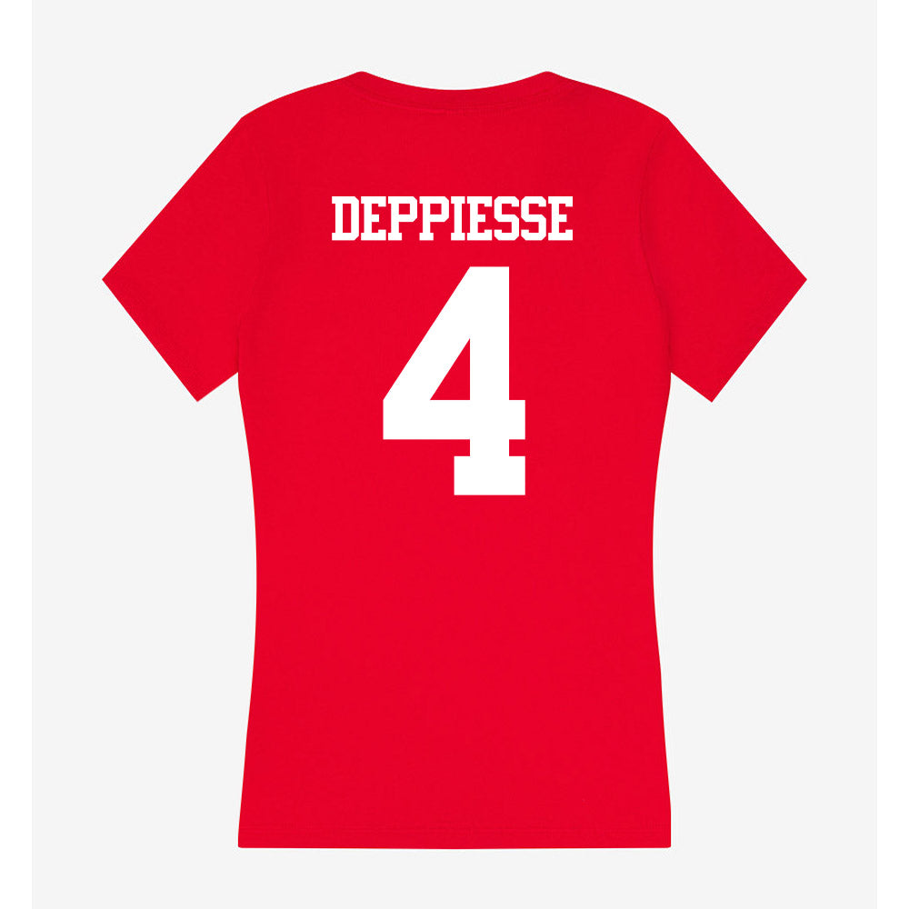 BU - NCAA Softball : Brooke Deppiesse - Classic Shersey Women's V-Neck T-Shirt-1