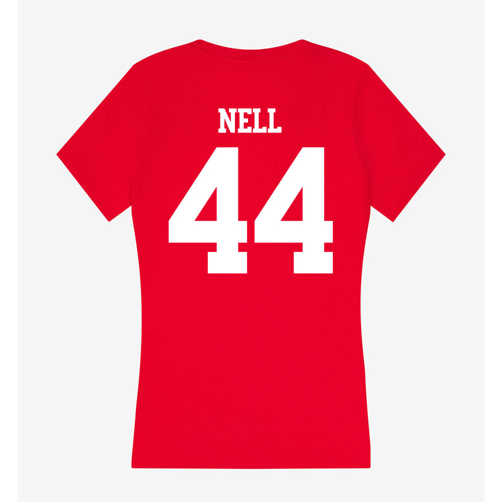 BU - NCAA Softball : Danika Nell - Classic Shersey Women's V-Neck T-Shirt-1