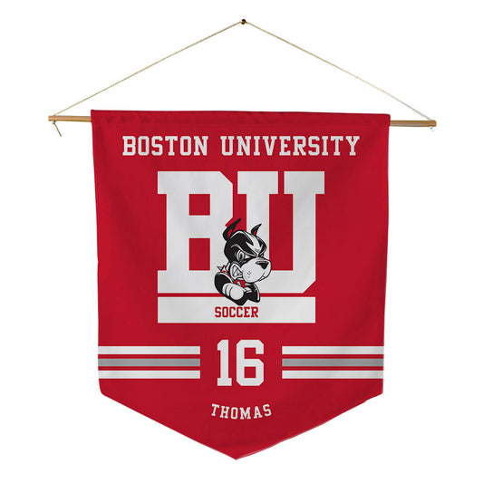 BU - NCAA Women's Soccer : Rhianna Thomas - Pennant - 18" x 21"-0
