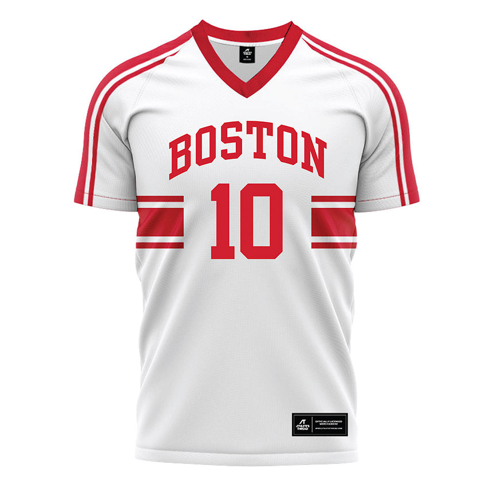 BU - NCAA Women's Soccer : Juliana Osterman - White Soccer Jersey-0