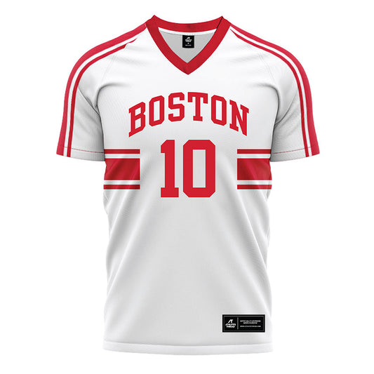 BU - NCAA Women's Soccer : Juliana Osterman - White Soccer Jersey-0