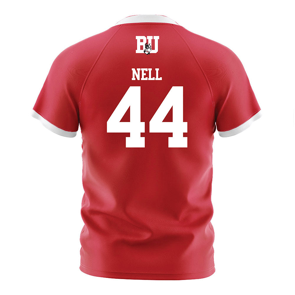BU - NCAA Softball : Danika Nell - Red Soccer Jersey-1