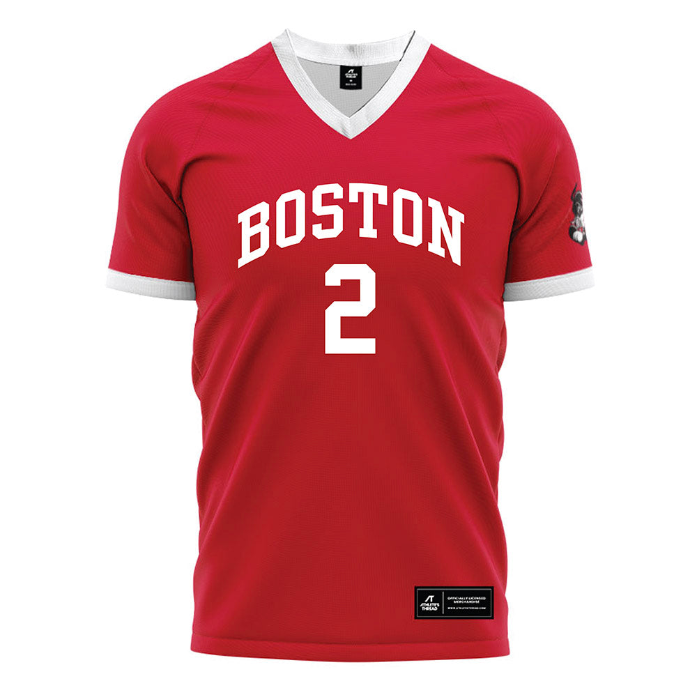 BU - NCAA Softball : Camryn Lyons - Red Soccer Jersey-0