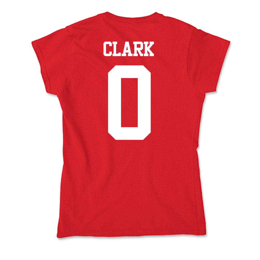 BU - NCAA Men's Lacrosse : Kabran Clark - Soft Style Women’s T-Shirt-1