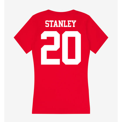 BU - NCAA Softball : Mary Catherine Stanley - Women's V-Neck T-Shirt-1