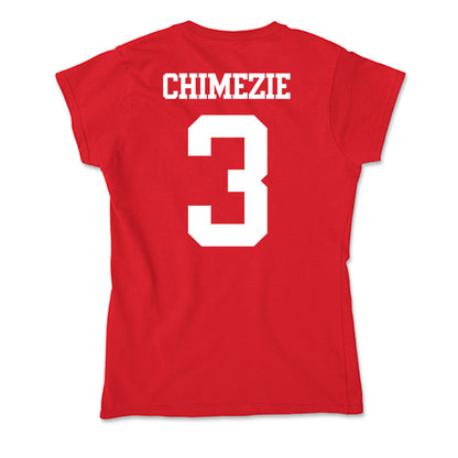 BU - NCAA Men's Basketball : Malcolm Chimezie - Soft Style Women’s T-Shirt-1