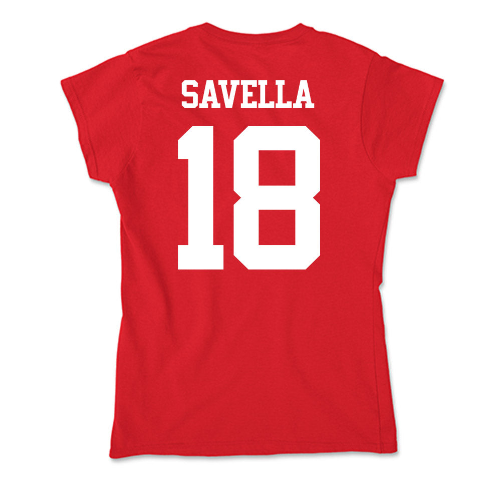 BU - NCAA Women's Soccer : Gianna Savella - Soft Style Women’s T-Shirt-1