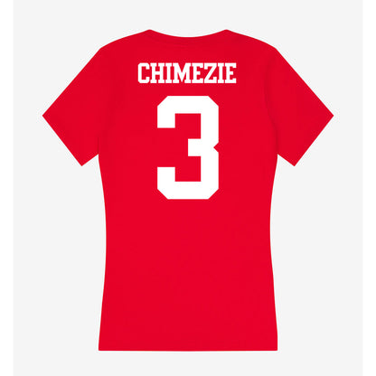 BU - NCAA Men's Basketball : Malcolm Chimezie - Women's V-Neck T-Shirt-1
