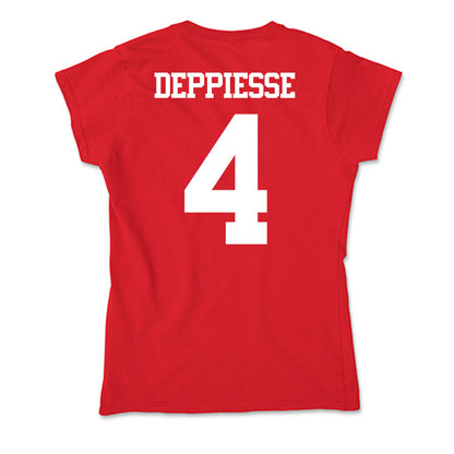 BU - NCAA Softball : Brooke Deppiesse - Soft Style Women’s T-Shirt-1