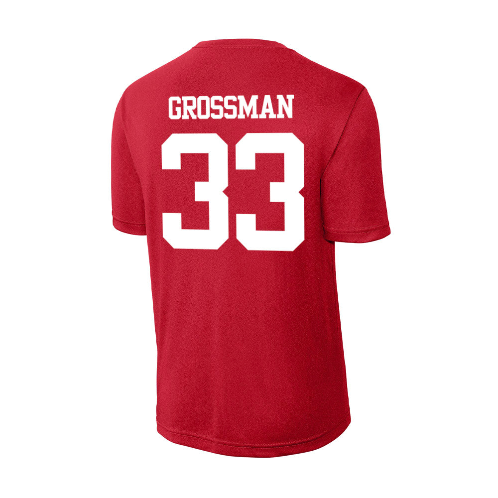BU - NCAA Men's Soccer : Jack Grossman - Activewear T-Shirt-1