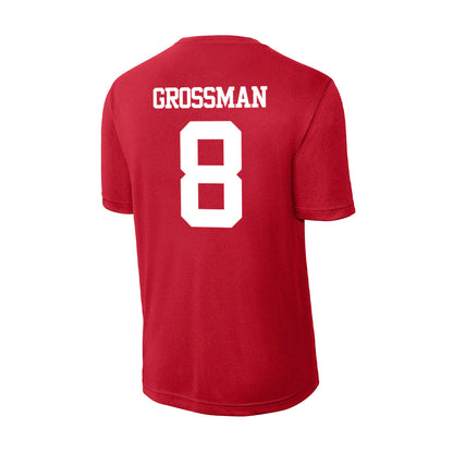 BU - NCAA Men's Soccer : Jack Grossman - Activewear T-Shirt-1