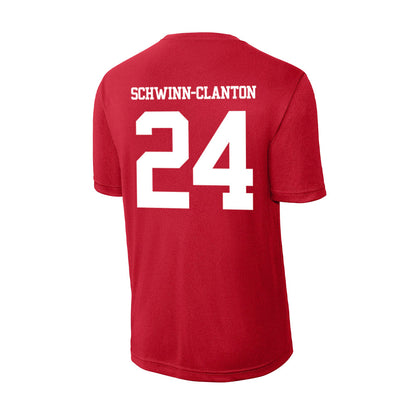 BU - NCAA Women's Soccer : Ariana Schwinn-Clanton - Activewear T-Shirt-1