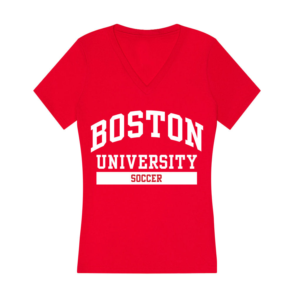BU - NCAA Women's Soccer : Rhianna Thomas - Women's V-Neck T-Shirt-0