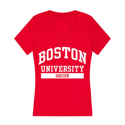 BU - NCAA Women's Soccer : Rhianna Thomas - Women's V-Neck T-Shirt-0