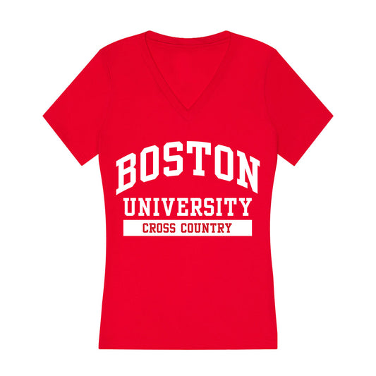 BU - NCAA Men's Cross Country : Ryan Collins - Women's V-Neck T-Shirt-0