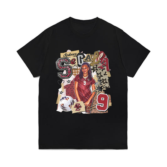 Boston College - NCAA Women's Soccer : Sydney Segalla - Collage Comfort Colors T-Shirt-0