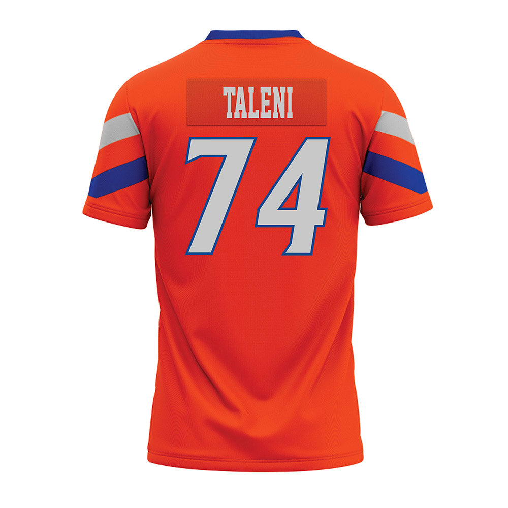 Boise State - NCAA Football : Alma Taleni - Orange Premium Football Jersey-1