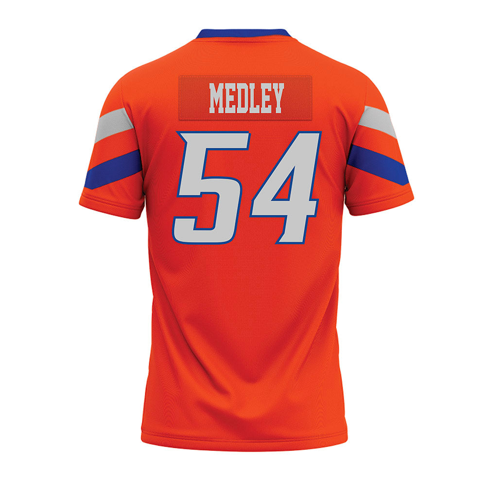 Boise State - NCAA Football : Adonte Medley - Orange Premium Football Jersey-1