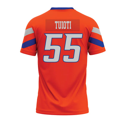 Boise State - NCAA Football : Mana Tuioti - Orange Premium Football Jersey-1