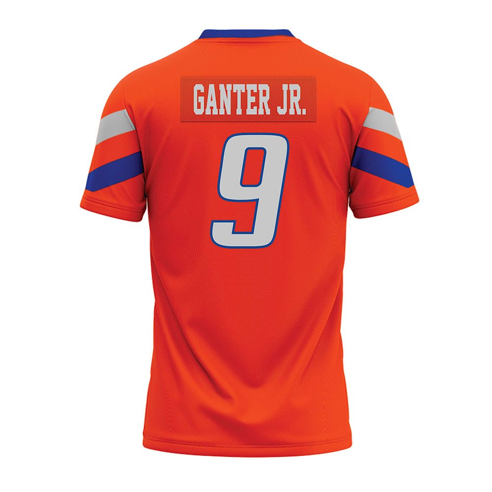 Boise State - NCAA Football : Derek Ganter Jr. - Orange Premium Football Jersey-1