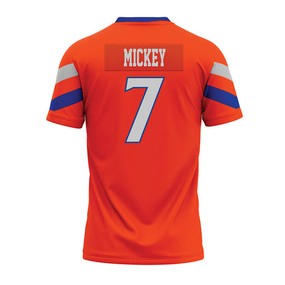 Boise State - NCAA Football : Jaden Mickey - Orange Premium Football Jersey-1