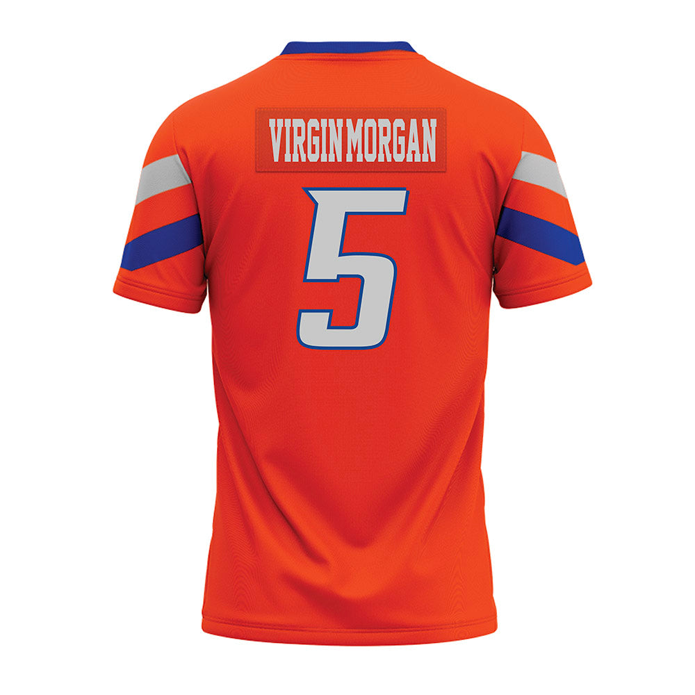 Boise State - NCAA Football : Jayden Virgin-Morgan - Orange Premium Football Jersey-1