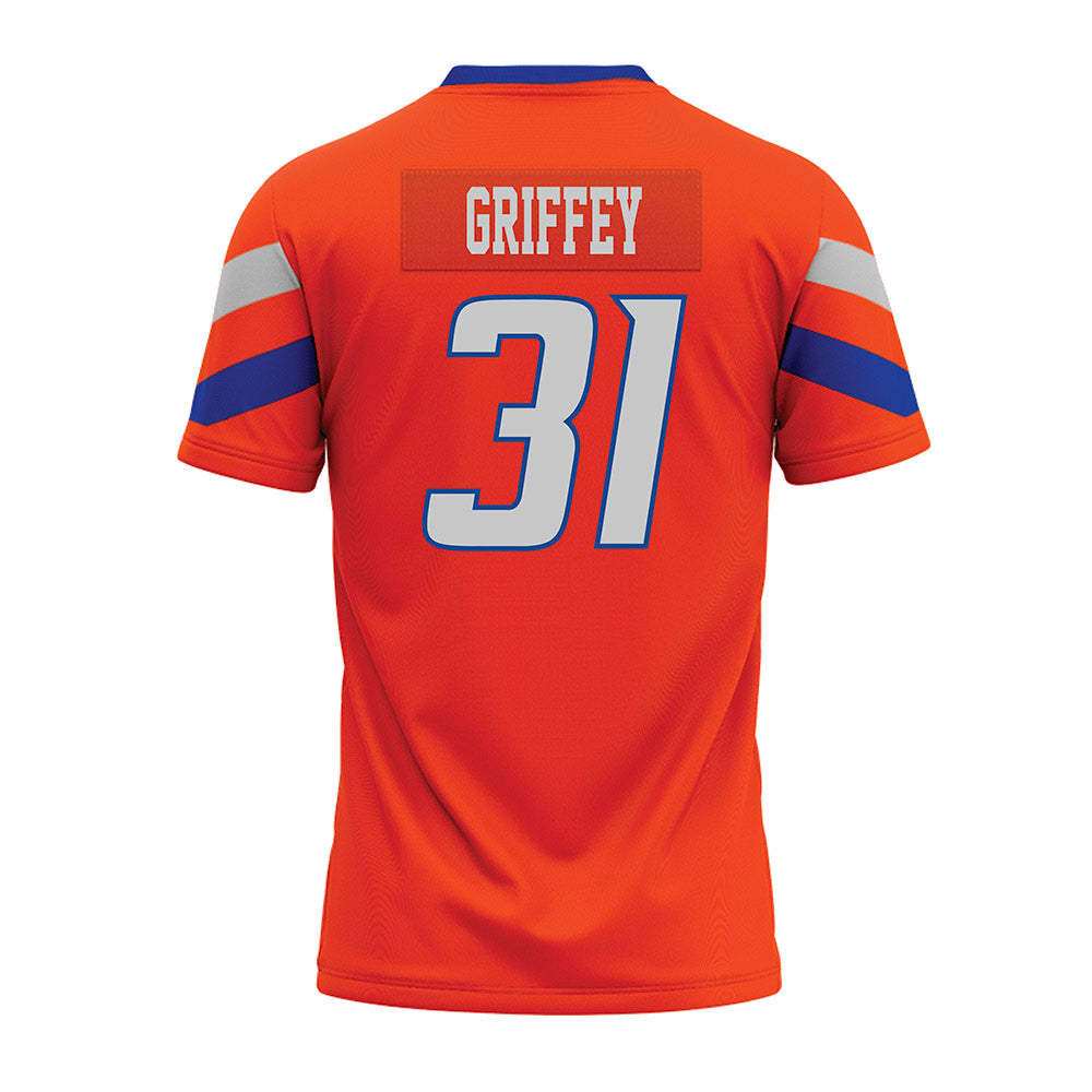 Boise State - NCAA Football : Tevin Griffey - Orange Premium Football Jersey-1