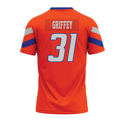 Boise State - NCAA Football : Tevin Griffey - Orange Premium Football Jersey-1