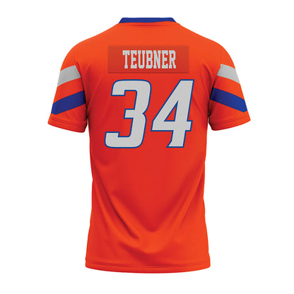 Boise State - NCAA Football : Alexander Teubner - Orange Premium Football Jersey-1