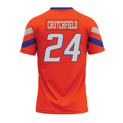 Boise State - NCAA Football : Tahj Crutchfield - Orange Premium Football Jersey-1