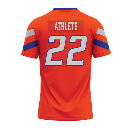 Boise State - NCAA Football : Test AR Athlete - Orange Premium Football Jersey-1