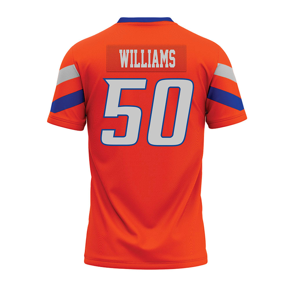 Boise State - NCAA Football : Jaden Williams - Orange Premium Football Jersey-1