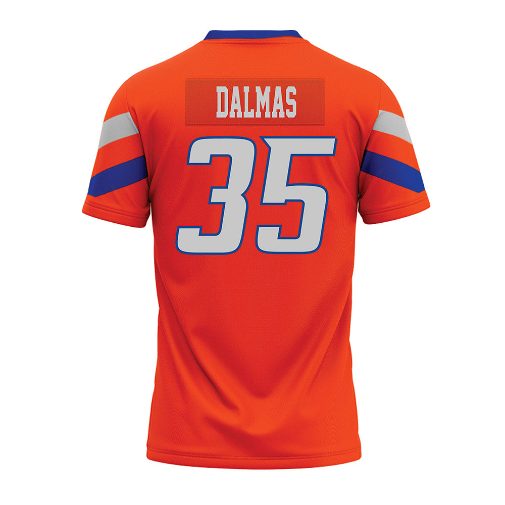 Boise State - NCAA Football : Jonah Dalmas - Orange Premium Football Jersey-1