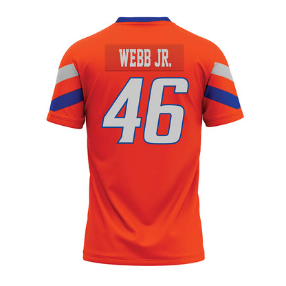 Boise State - NCAA Football : Corey Webb Jr. - Orange Premium Football Jersey-1