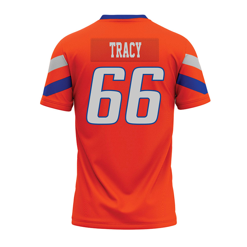 Boise State - NCAA Football : Jacob Tracy - Orange Premium Football Jersey-1