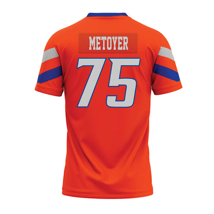 Boise State - NCAA Football : Daylon Metoyer - Orange Premium Football Jersey-1