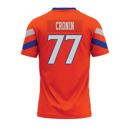Boise State - NCAA Football : Kole Cronin - Orange Premium Football Jersey-1